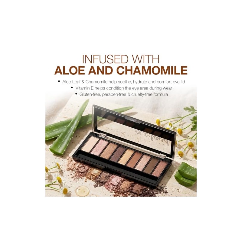 Palladio Eyeland Vibes Paleta de Sombras de Ojos 10 Tonos