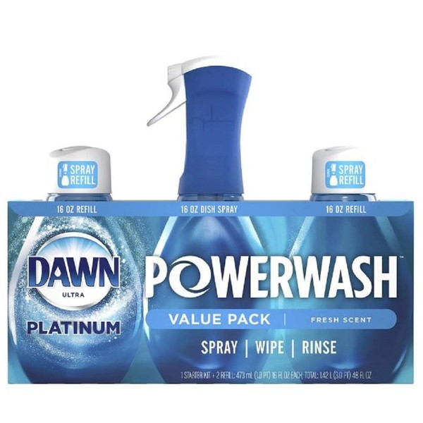 Dawn Ultra Power Wash Platinum Fresh Scent