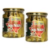 Talk O Texas Okra Pickles, Hot, 16 oz (Pack of