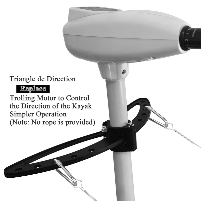 Steering Triangle,for Kayak Trolling Motors,Brushless and Withbrush Electric Trolling Outboard
