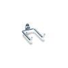 DuraHook Double Bar Pegboard Hooks Alloy Steel Silver Tone Pack