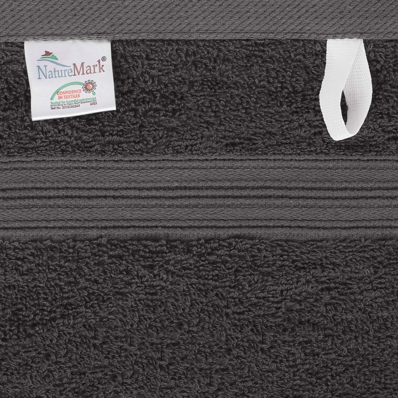 NatureMark Terry Towelling Hand Towels Premium Cotton 20 Trendy Colours