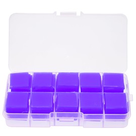 100 Pcs Wax Glue for DIY Diamond Painting, Diamond Art Wax with Storage Box, Diamond Painting Embroidery Accessories for Adults