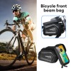 Unbranded Cycling Bike Front Frame Bag Waterproof Touch Screen Bicycle