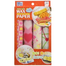 Pearl Metal Arrangement DECO D-1160 Wax Paper, 8.5 x 9.8 inches (21.8 x 25 cm), 32 Sheets