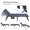 ATORPOK Folding Camping Cot for Adults with Padded Mattress and