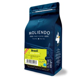 Moliendo Finest Coffee Brasil Bossa Nova Yöresel Kahve (Öğütülmüş Filtre Kahve) 250 g