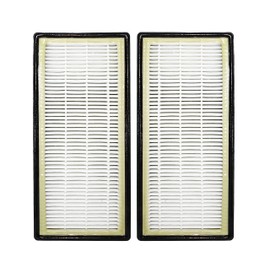 LifeSupplyUSA (2-Pack Air Cleaner Filter Replacement HEPA-Type Compatible with Honeywell HEPAClean HRF-C2 Air Cleaners, Filter C