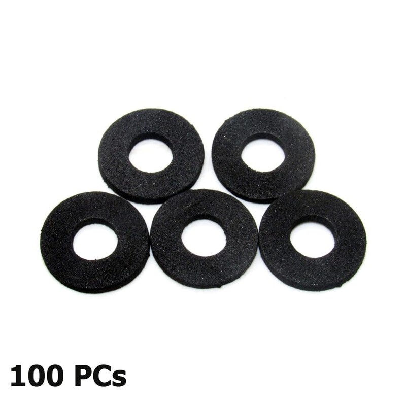 YehVeh 100 Pack Seal Ring Sponge Pad Foam Gasket Sound