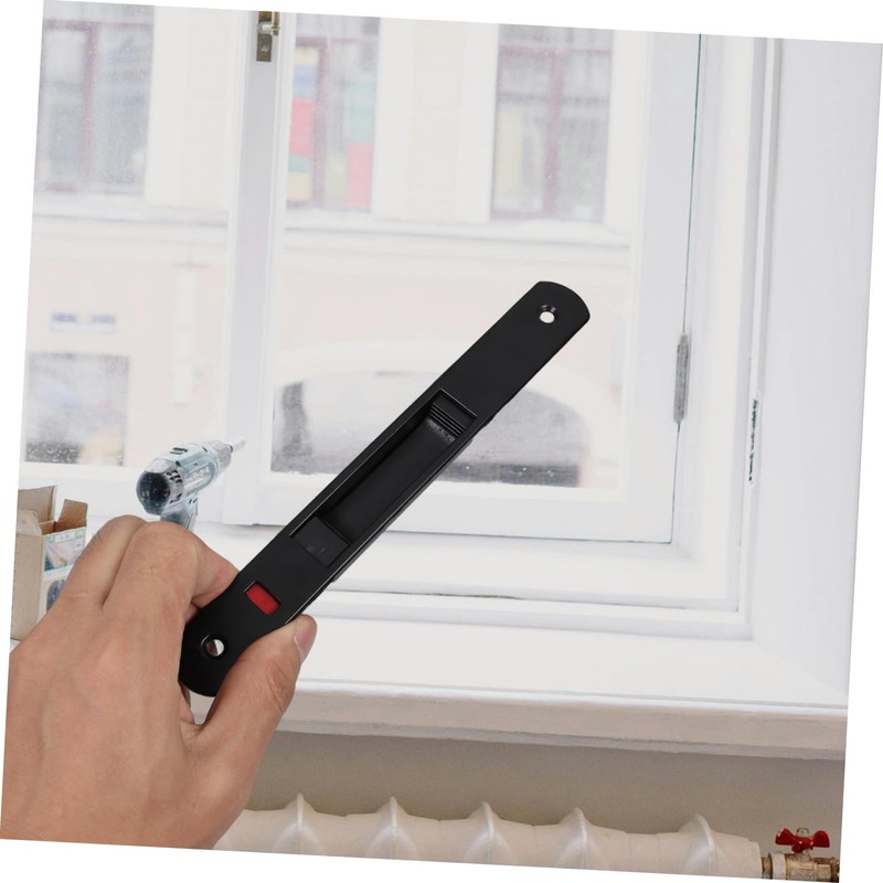 Operitacx Door Flush Bolt Lock Security Latch for Sliding Doors