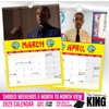 The Calendar King // Gustavo Fring - A4 Size 2025