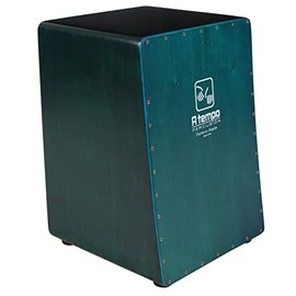 A Tempo Percussion Cajon, Turquoise (CJ-ANGLE-01)