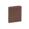 Leather Boxed Style wallet with large coin compartment LEAS, Genuine