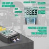 Digital Manometer Gas Pressure Tester, ±241Kpa Dual-Port Manometer, Digital Differential