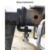 2" Anti Rattle Hitch Clamp Fit for Heavy Duty Anti
