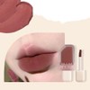 Daiilg 6PCS Lip Gloss Velvet Satin Lipstick Lip Ice Cream