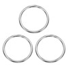 sourcing map Metal O Rings, 0.24" Thick 2.36" OD 304