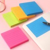 Lined Sticky Notes 3x3 Sticky Notes with Lines Self-Stick Notes