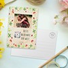 Mr. & Mrs. Panda Personalisierte Foto Postkarte Panda Halbtante -