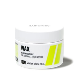 Hairstory Wax,1.75oz, High Hold and Matte Finish For Men and Women, Workable Styling for Short or Long Hair, Ultra-Sleek Sculpting without the Shine, Natural Ingredients