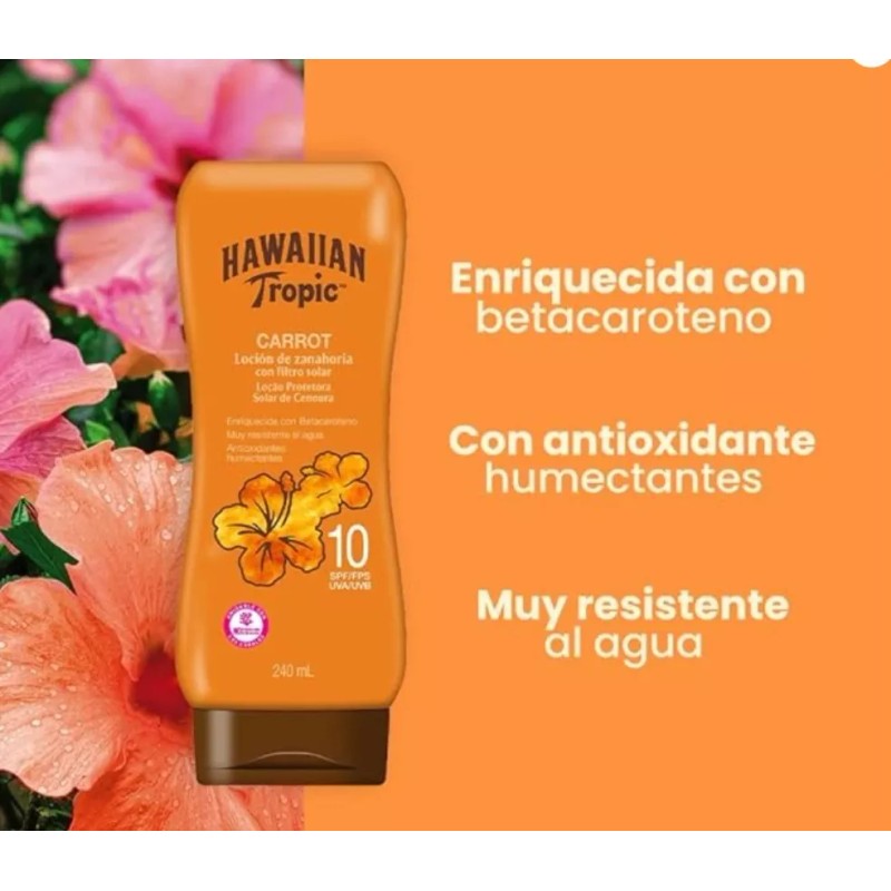 Hawaiian Tropic Protector Solar 10 Fps Y After Sun Hawaiian