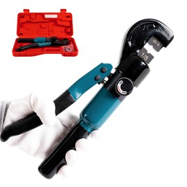 Muzata Upgraded Custom Cable Railing Crimping Tool Hydraulic Crimper Hydraulic Crimping Tool for 1/8" Stainless Steel Cable Railing Kit Wire Rope Swaging Kit CT25