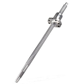 AOMIKITSTU Ball Screw 1 Piece, SFU1204-300 mm Threaded Spindle with Ball Nut, Ball Screw for CNC Machine Tools, Automation Equipment