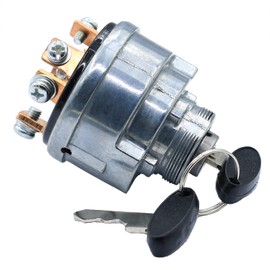 PLENTZOM 72098283 72102514 Ignition Switch Key Compatible with Allis Chalmers Deutz 5015 5020 5030 5215 5220 5230 6140 Ford New Holland