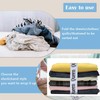 Bluejunior Bed Sheet Organizer Bands,8 Pcs Elastic Closet Organization Sheet