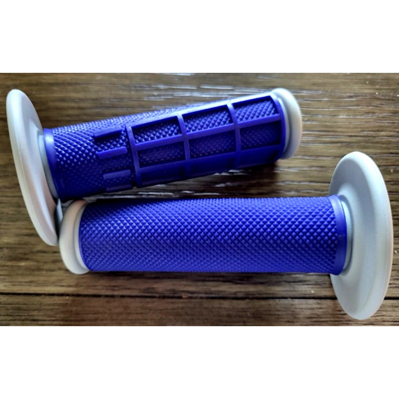MOO YAMAHA BLUE HANDGRIPS, GRIPS, WR426F, TTR125, TTR230, TTR250, TW200,