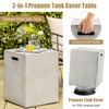 ORALNER 16" Propane Tank Cover, Square Tank Container Standard 20