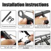 Huakaile 20cm Professional Handlebar Extension Frame Bike Handlebar Extend Bracket