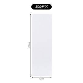 500 Pieces Of Hair Removal Cloths, Non-Woven Hair Removal Cloths, Hair Removal Wax Paper, Body Hair Removal Tools, Beauty Tools