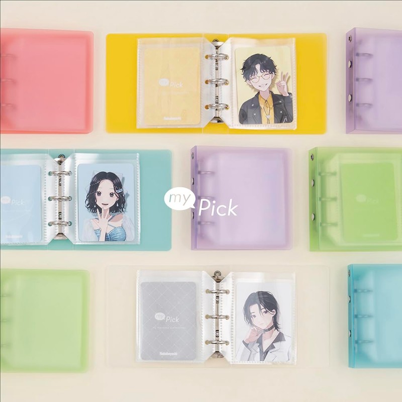Nakabayashi MP-CBM7070-V My Pick Trading Card Binder, Mini Size, 3