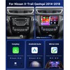 Upgrade 4G+64G Android Car Stereo for Nissan X-Trail Qashqai 2014-2018