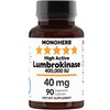 MONOHERB Lumbrokinase 40 mg per Capsule - 90 Vegetarian Capsules