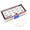 DYWISHKEY 10Value 600PCS DIP Monolithic Multilayer Ceramic Chip Capacitors Assortment