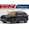 Magnelex American Flag Windshield Sun Shade, High-Resolution Car Sun Shield