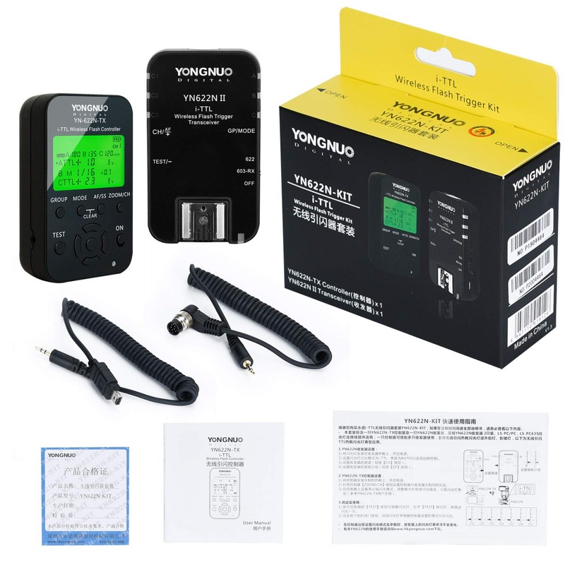 YONGNUO YN622N Kit YN622N-Kit - Kit de Disparador de Flash