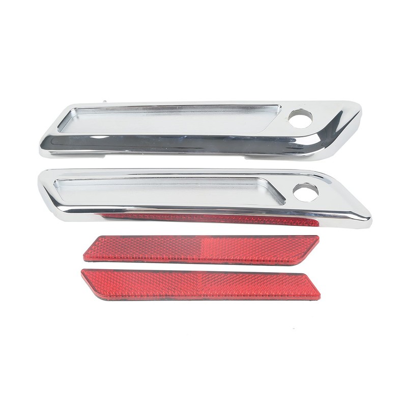 XFMT Saddle Bag Hinge Latch Covers Compatible with Harley Touring