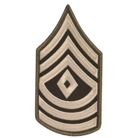 Army AGSU 1st Sgt. 1SG E-8 Cloth Rank Female