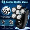 Head Shaver for Bald Men, 6-in-1 Electric Shaver for Bald