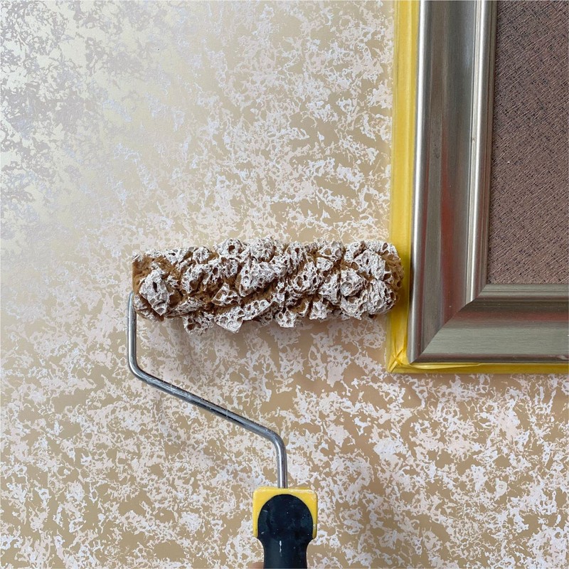 Hanroy Sponge Paint Roller Small 7" for Texture Painting Decorators