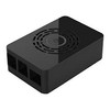 RPI 4 Case with Power Button, Black, Development Board Case,