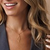SURI Israel Map Necklace | Contemporary Israel Pendant Necklace |
