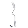 Gooseneck LED Work Light Silver C Clamp LED 21W Dimmable