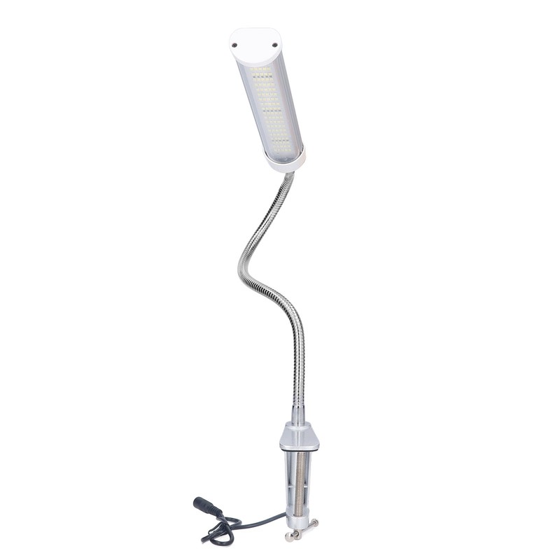 Gooseneck LED Work Light Silver C Clamp LED 21W Dimmable