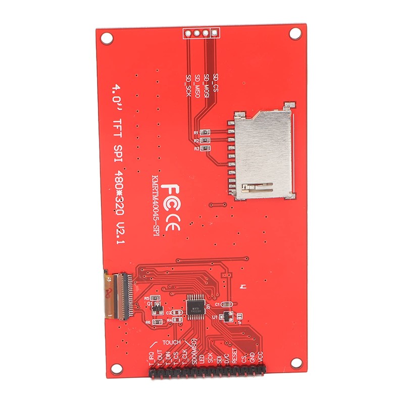 4" SPI TFT LCD Display, 4" ILI9488 Touch Panel LCD