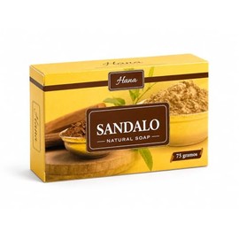 Jabón Esotérico Hana Sándalo 75 g | Jabón Ritual para Limpieza, Protección y Armonía