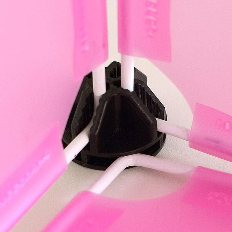 20 Pcs Wire Grid Cube Plastic Connectors for Modular Closet